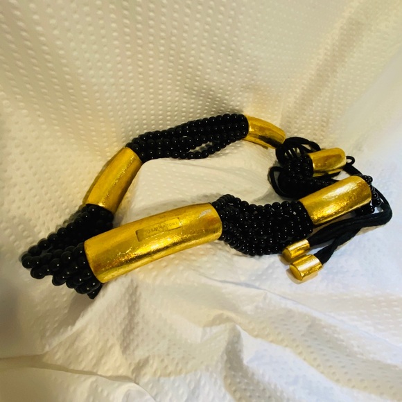 Josie Natori Beaded Statement Belt 2010 main image 6